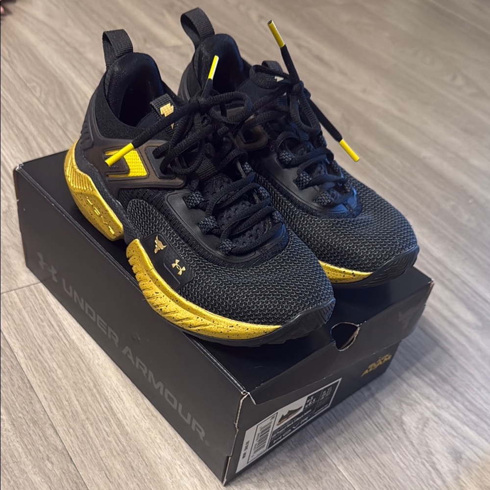 Under Armour Black Adam Project Rock Shoes